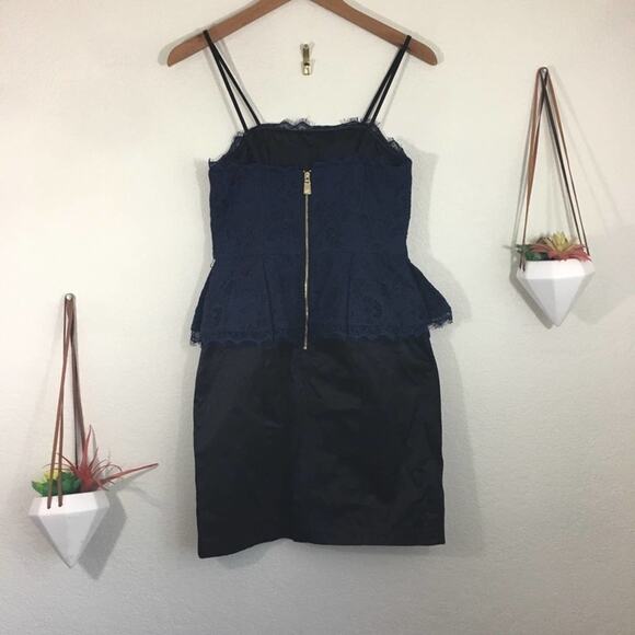 NWT Kate Young for Target blue lace & satin dress - Picture 3 of 9